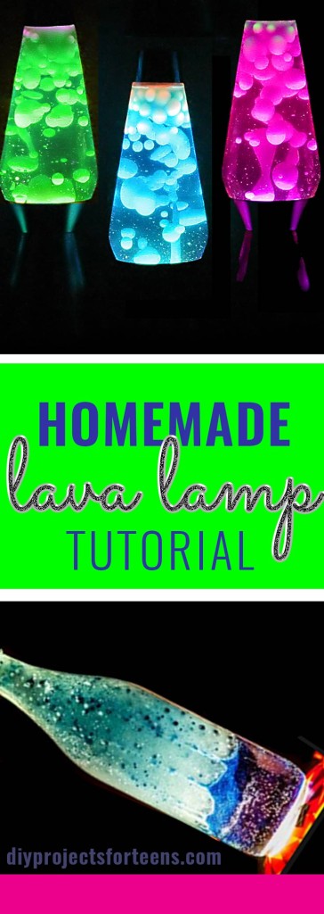 DIY Lava Lamp Tutorial - Fun and Quick DIY Project Idea for Kids and Teens