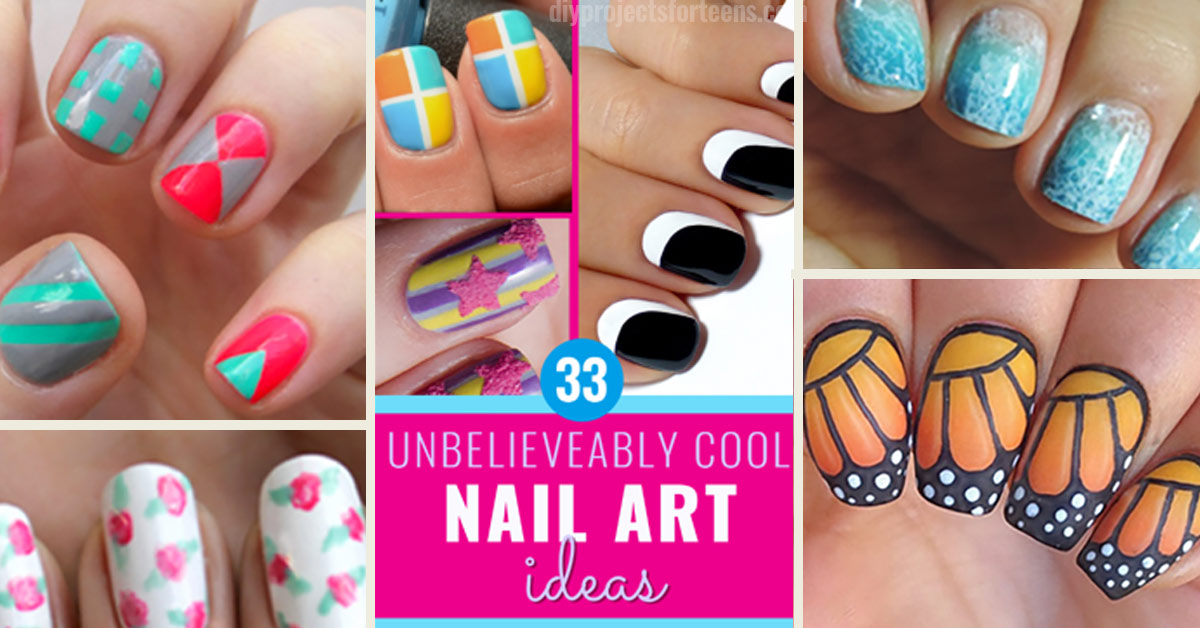 nail art idea for girls