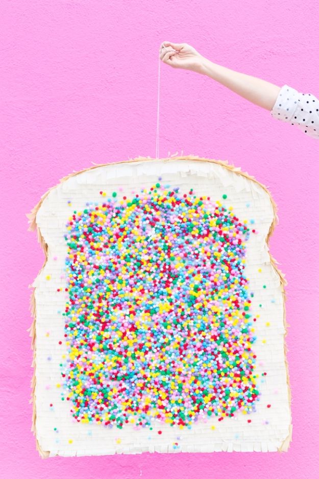 DIY Teen Room Decor Ideas for Girls | DIY Fairy Bread Pinata| Cool Bedroom Decor, Wall Art & Signs, Crafts, Bedding, Fun Do It Yourself Projects and Room Ideas for Small Spaces #diydecor #teendecor #roomdecor #teens #girlsroom