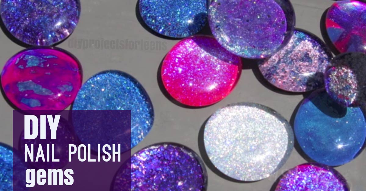 4. "Glitter nail polish with gems" - wide 1