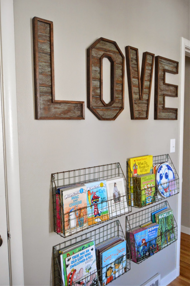 41 Amazing DIY Architectural Letters for Your Walls