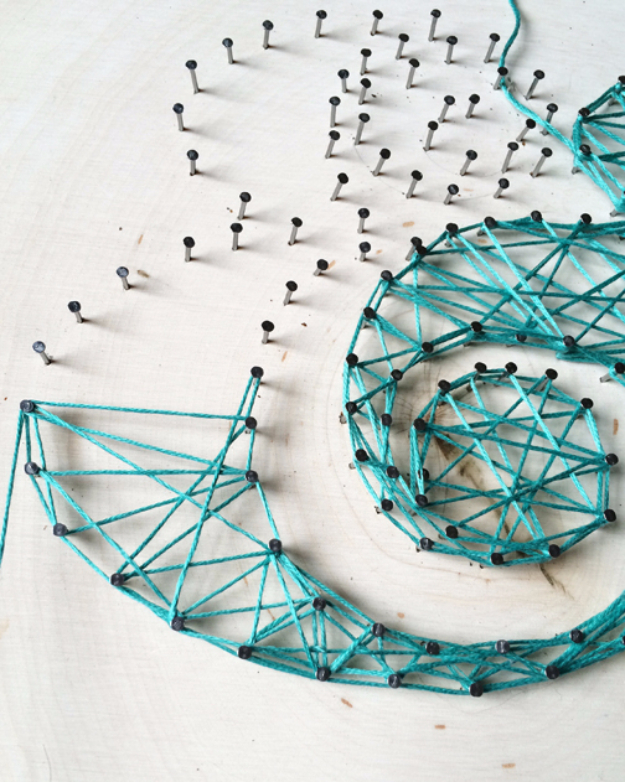 40 Insanely Creative String Art Projects - DIY Projects for Teens