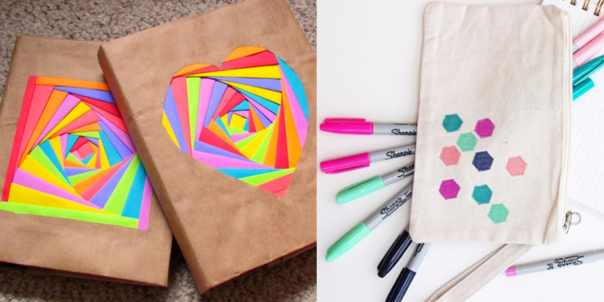 32 DIY Ideas for Back To School Supplies