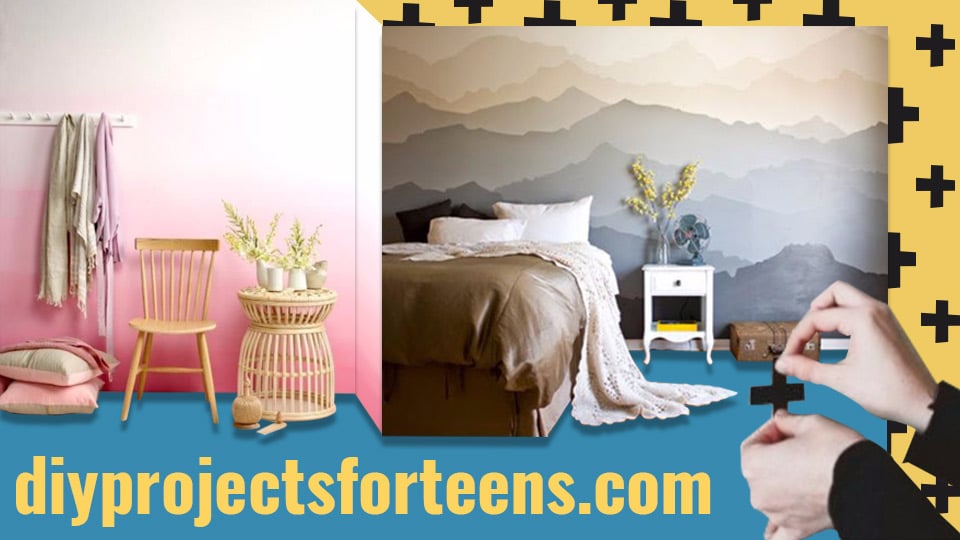 34 Cool Ways to Paint Walls DIY Projects for Teens