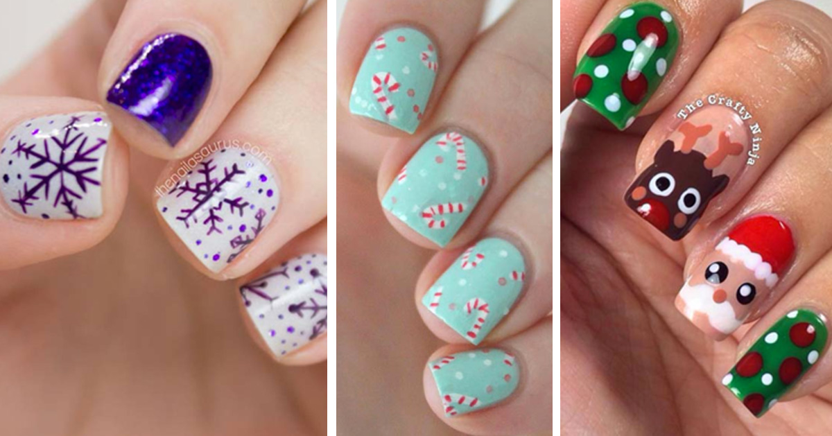 2. Festive Holiday Nail Art Ideas You Can Do Yourself - wide 7