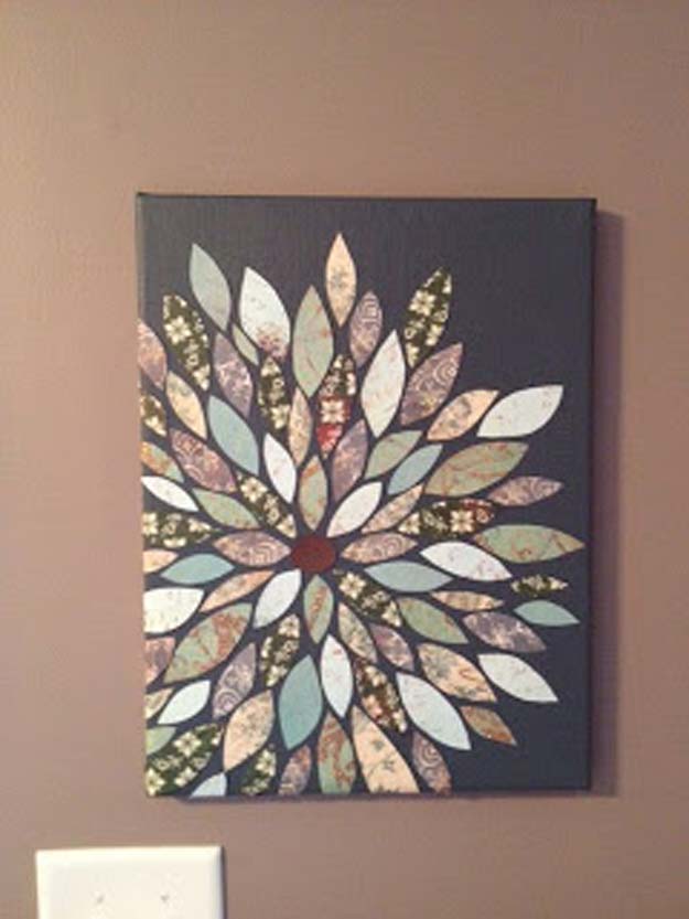 DIY Wall Art Ideas for Teen Rooms - DIY Wall Flower - Cheap and Easy Wall Art Projects for Teenagers - Girls and Boys Crafts for Walls in Bedrooms - Fun Home Decor on A Budget - Cool Canvas Art, Paintings and DIY Projects for Teens http://diyprojectsforteens.com/diy-wall-art-teens
