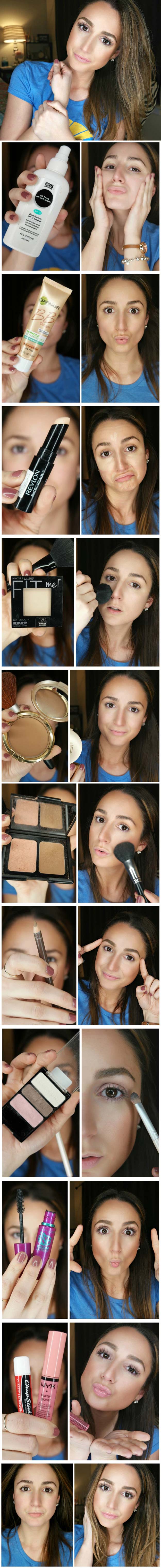 Best Makeup Tutorials for Teens -5 Minute Everyday Makeup Routine - Easy Makeup Ideas for Beginners - Step by Step Tutorials for Foundation, Eye Shadow, Lipstick, Cheeks, Contour, Eyebrows and Eyes - Awesome Makeup Hacks and Tips for Simple DIY Beauty - Day and Evening Looks http://diyprojectsforteens.com/makeup-tutorials-teens 