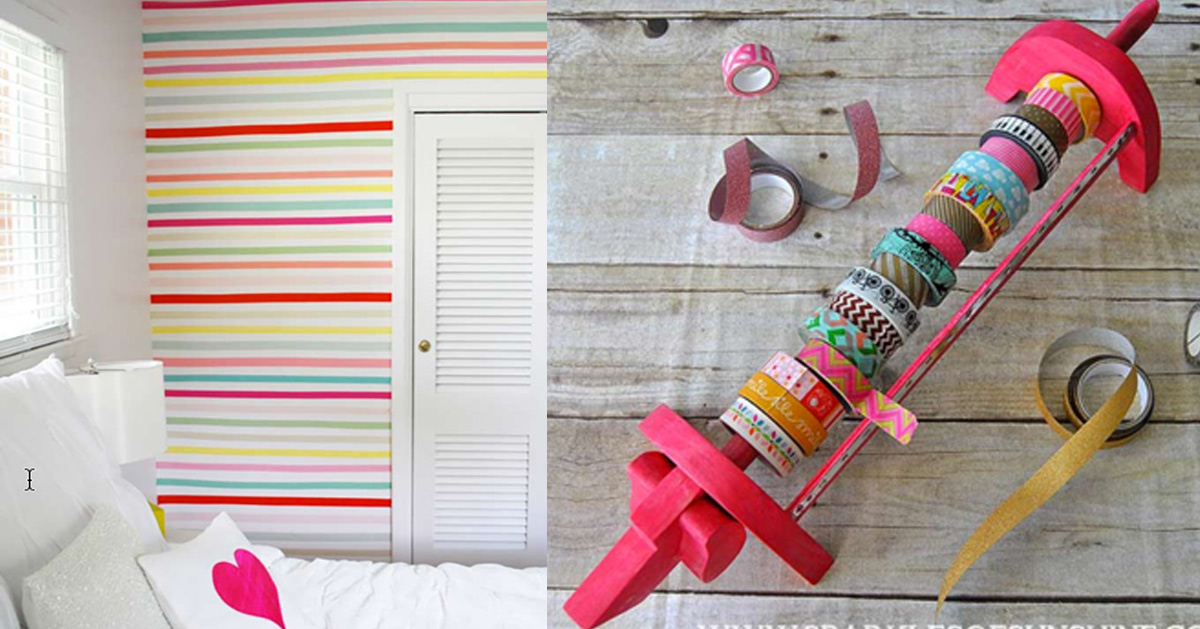 Best Washi Tape Crafts and Decorating Ideas
