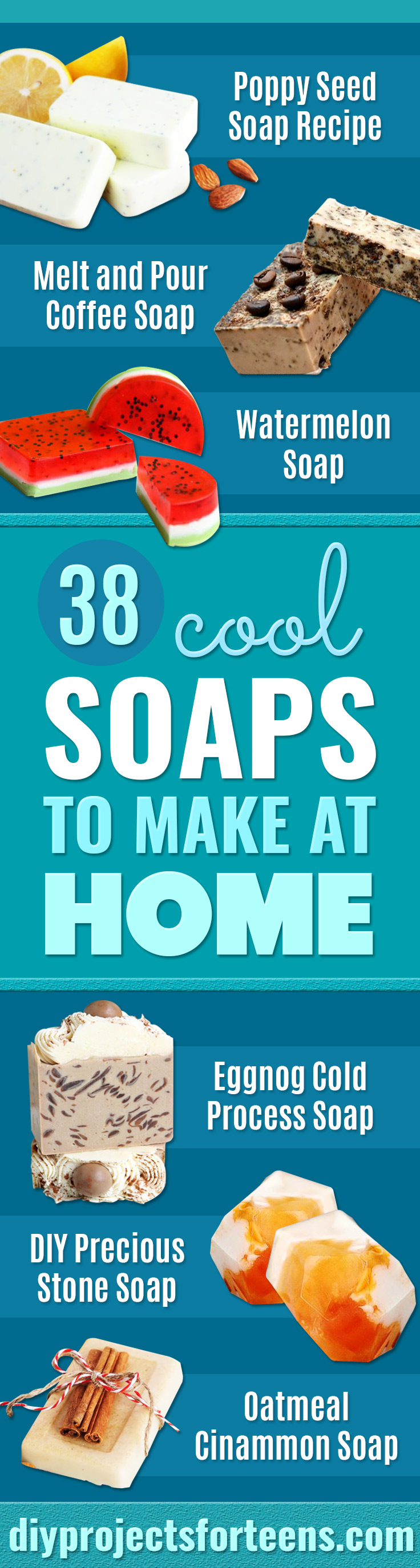 38-cool-soaps-to-make-at-home - DIY Projects for Teens