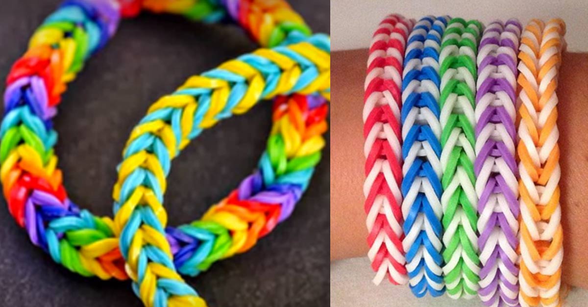 Triple fishtail rainbow loom bracelet I made. | Rainbow loom bracelets,  Loom bands, Loom charms