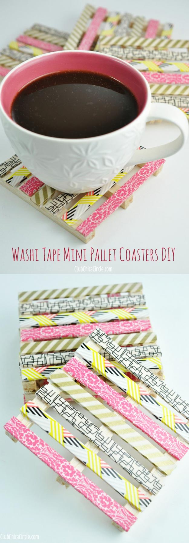 Cool DIY Ideas to Make for DIY Christmas Gifts - Easy Dollar Store Crafts for Teens - Best Washi Tape Crafts - Craft Ideas to Give at Presents to Friends