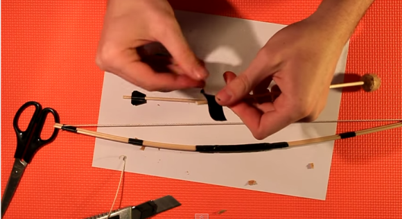 Make A DIY Mini Bow and Arrow - DIY Projects for Teens