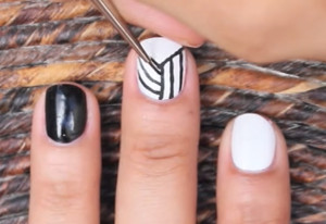 How to Make an Easy Optical Illusion Nail Art - DIY Projects for Teens