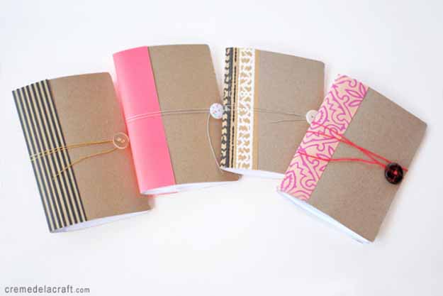 Budget Friendly Cheap DIYs To Give As Holiday Gifts - Teen Crafts - Tween Gift Ideas for Christmas - Cool Room Decor and Accessories for Girls - You Can Make for Less than 5 Dollars | Cheap DIY Projects Ideas for Teens, Tweens, Kids and Adults | DIY Mini Note Book from Cereal Box #teencrafts #cheapcrafts #crafts/ Cheap DIY Projects Ideas for Teens, Tweens, Kids and Adults | DIY Mini Note Book from Cereal Box #teencrafts #cheapcrafts #crafts/