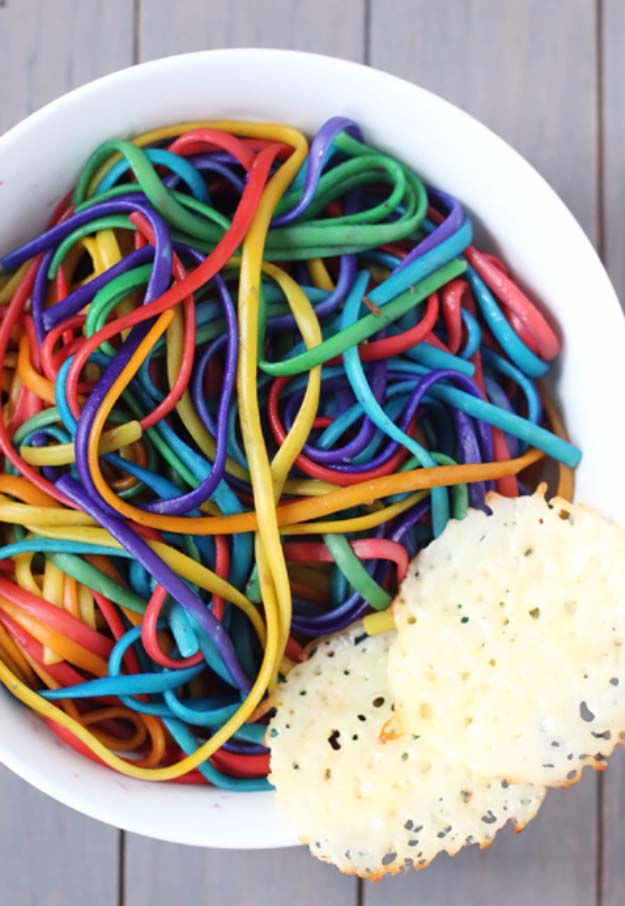 34 Fun Foods for Kids & Teens | Cool and Easy Recipes for Kids & Teenagers to Make At Home | Colorful Rainbow Pasta 