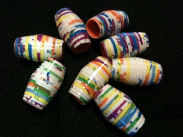 Duct Tape Crafts Ideas for DIY Home Decor, Fashion and Accessories | Duct Tape Beads | DIY Projects for Teens #teencrafts #kidscrafts #ducttape #cheapcrafts /