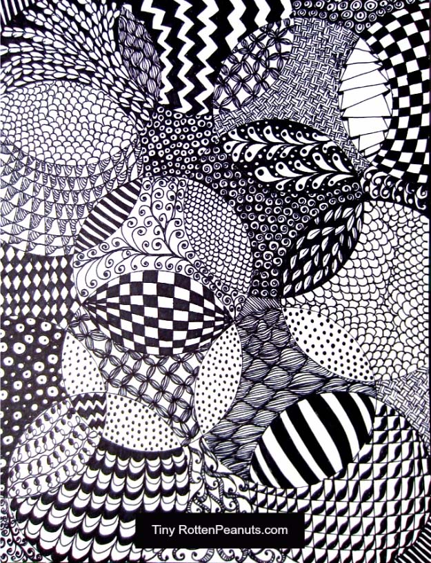 Cool Arts and Crafts Ideas for Teens, Kids and Even Adults | Cheap, Fun and Easy DIY Projects, Awesome Craft Tutorials for Teenagers | School, Home, Room Decor and Awesome Gift Ideas | Zentangle | http://stage.diyprojectsforteens.com/arts-and-crafts-ideas-for-teens