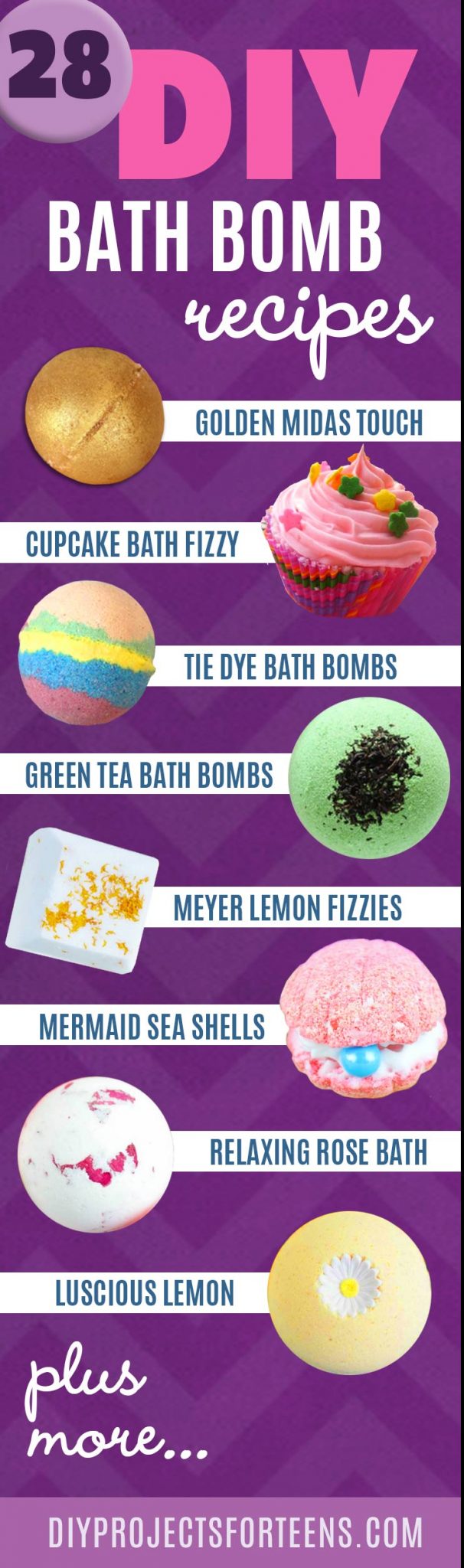 28 DIY Bath Bomb Recipes That Get Really Creative DIY Projects for Teens