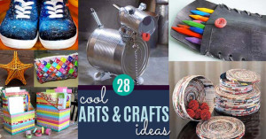 Cool Arts and Crafts Ideas for Adults, Teens and Kids | Creative Art Ideas for School, Decor, Wall Art and Gifts