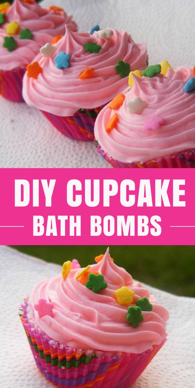 Fun DIYs for the Bath | Awesome Crafts To Make At Home for Kids and Teenage Girls | Cupcake Bath Bomb How To and Tutorial
