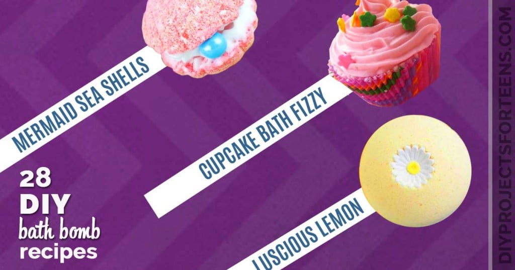 How To Make DIY Lush Bath Bombs - DIY Projects for Teens