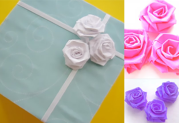 Cool Arts and Crafts Ideas for Teens, Kids and Even Adults | Cheap, Fun and Easy DIY Projects, Awesome Craft Tutorials for Teenagers | School, Home, Room Decor and Awesome Gift Ideas | paper roses | http://stage.diyprojectsforteens.com/arts-and-crafts-ideas-for-teens