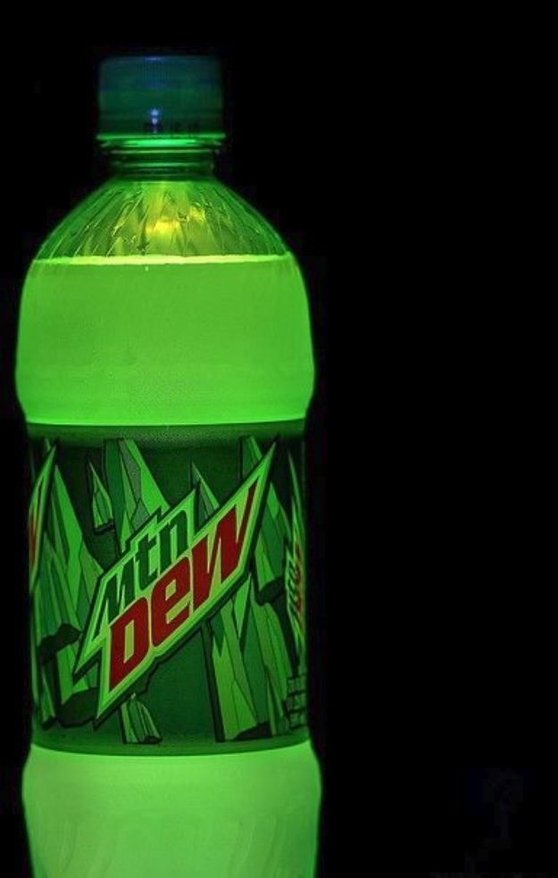 Cool Crafts for Teens Boys and Girls - Glowing Mountain Dew- Creative, Awesome Teen DIY Projects and Fun Creative Crafts for Tweens 