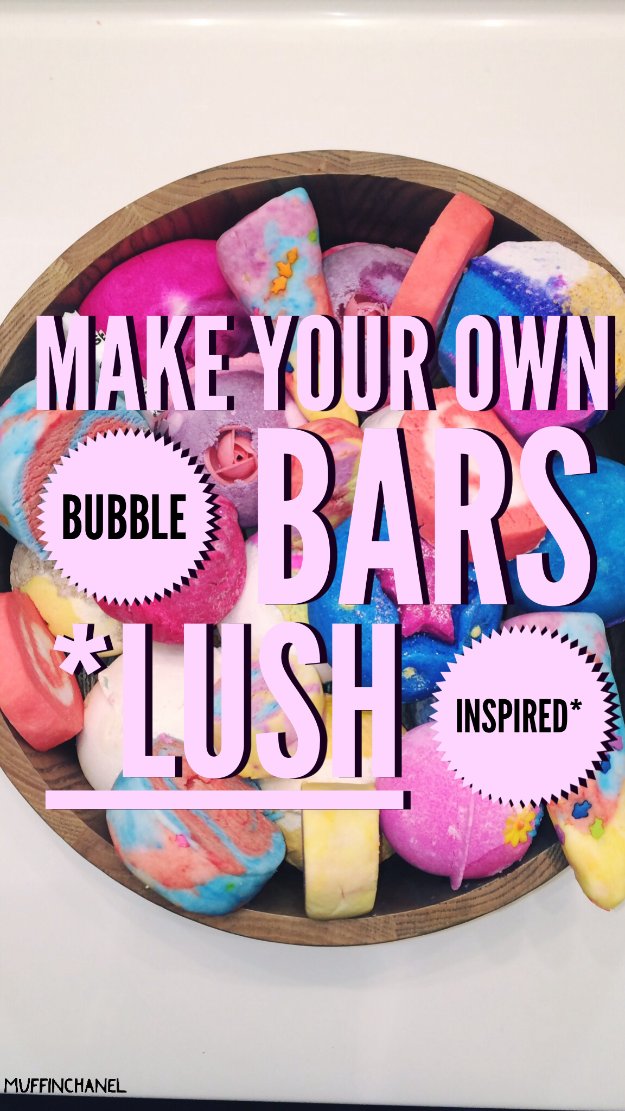DIY Lush Inspired Recipes - Make Your Own Bubble Bars - How to Make Lush Products like Bath Bombs, Face Masks, Lip Scrub, Bubble Bars, Dry Shampoo and Hair Conditioner, Shower Jelly, Lotion, Soap, Toner and Moisturizer. Copycat and Dupes of Ocean Salt, Buffy, Dark Angels, Rub Rub Rub, Big, Dream Cream and More. #teencrafts #lush #beautyideas #diybeauty #bathbombs