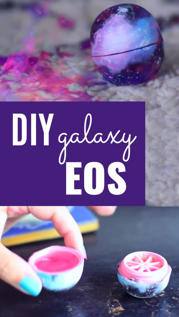 DIY Galaxy EOS Tutorial - Fun Crafts for Teens - Galaxy DIY Paint Project for Teenagers Makes a Cool Gift Idea for Boys or Girls