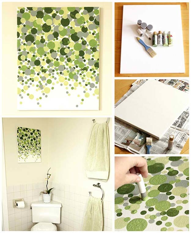 35 Fun Diy Bathroom Decor Ideas You, Bathroom Wall Ideas Diy