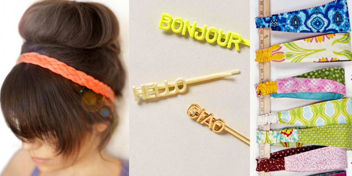 The 38 Most Creative DIY Hair Accessories We Could Find - DIY Projects for  Teens