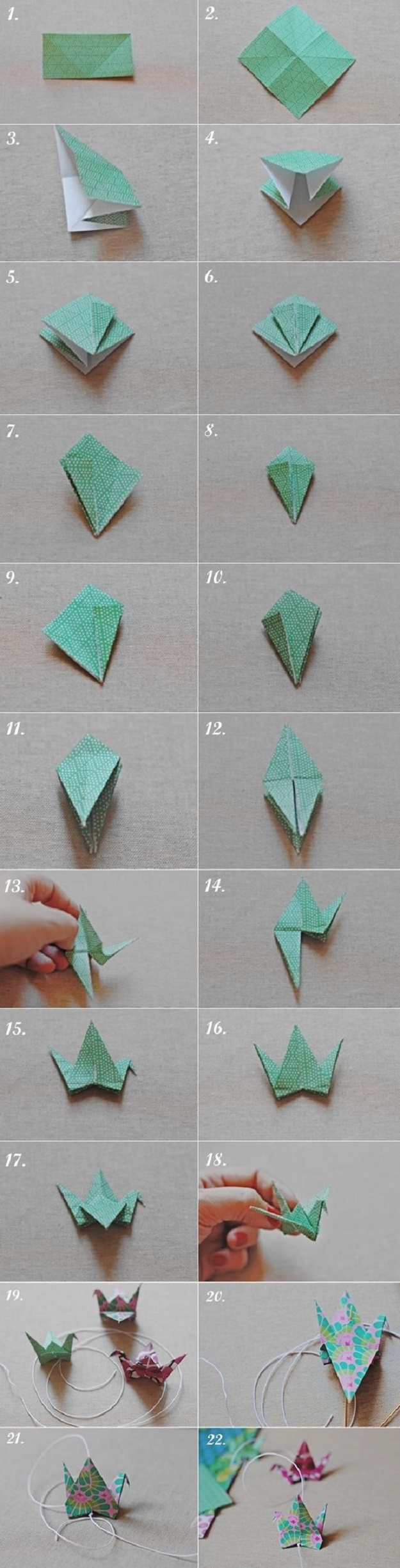 Best Origami Tutorials - Bird Origami - Easy DIY Origami Tutorial Projects for With Instructions for Flowers, Dog, Gift Box, Star, Owl, Buttlerfly, Heart and Bookmark, Animals - Fun Paper Crafts for Teens, Kids and Adults #origami #crafts