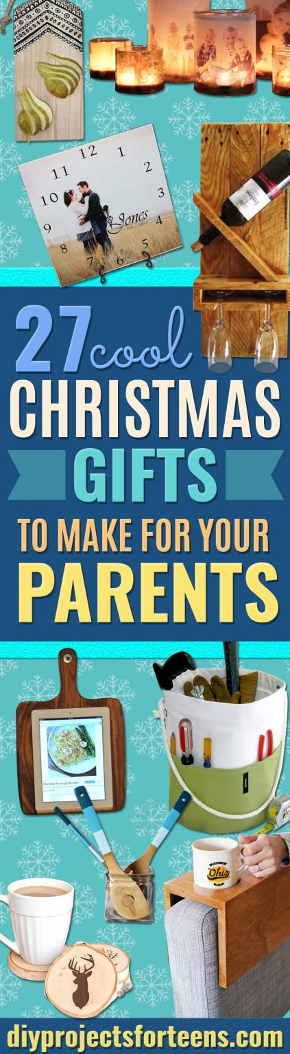 27 DIY Christmas Gifts for Mom and Dad | Creative Presents to Make for