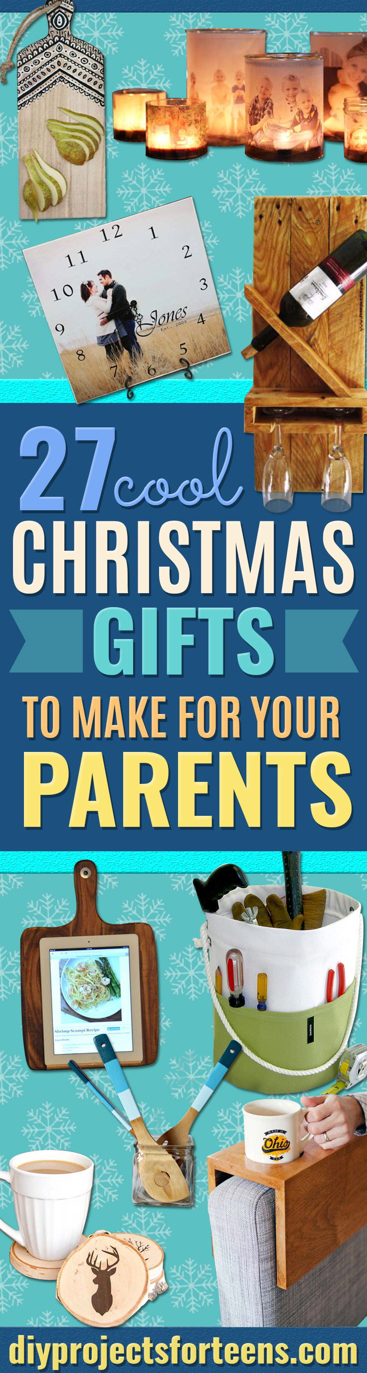 Cool Christmas Gifts To Make For Your Parents