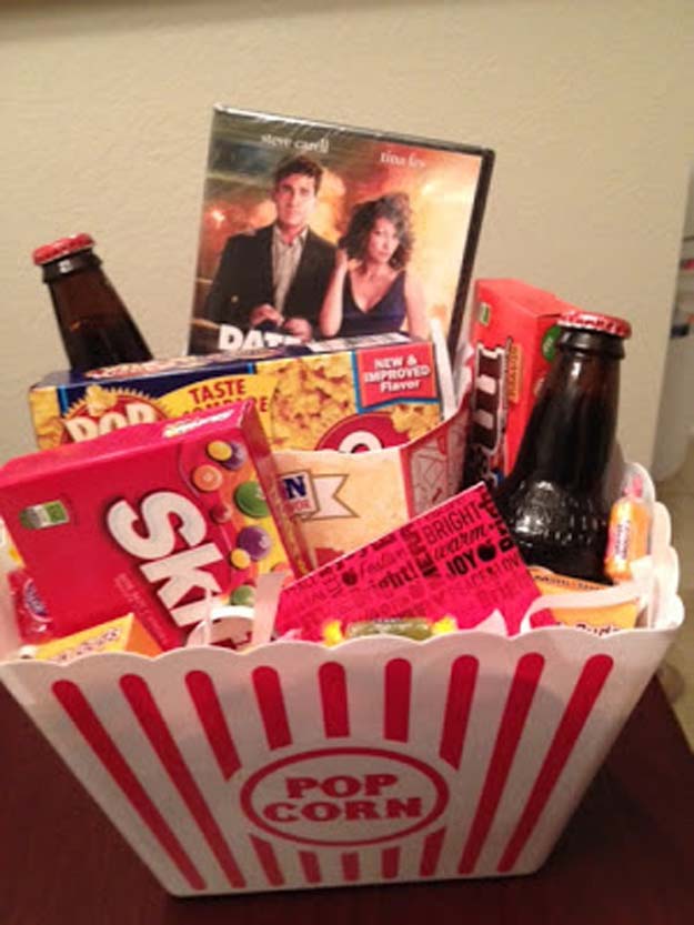 birthday basket ideas for boyfriend