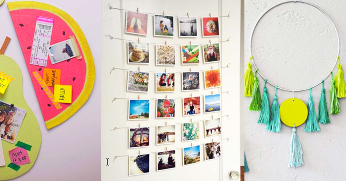 37 Awesome Diy Wall Art Ideas For Teen Girls - Diy Projects For Teens