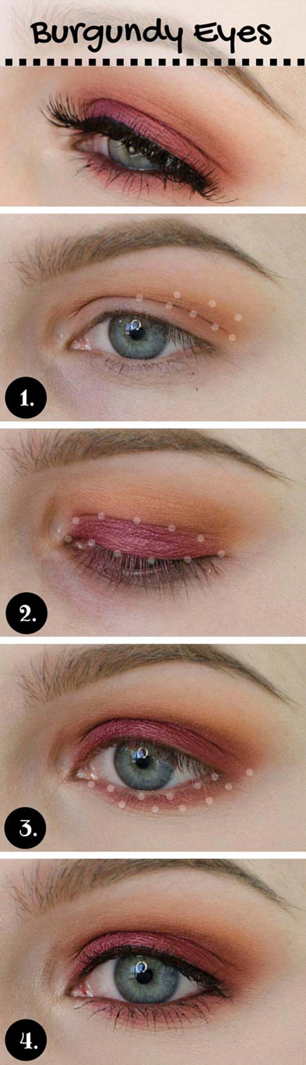 quick eye makeup for brown eyes