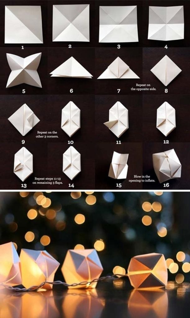 40 DIY Ideas with String Lights DIY Projects for Teens