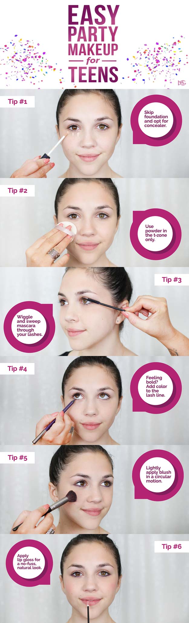 24 Cool Makeup Tutorials for Teens - DIY Projects for Teens