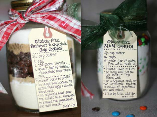 Best Mason Jar Cookies - Gluten-Free Cookie Mix in a Jar - Mason Jar Cookie Recipe Mix for Cute Decorated DIY Gifts - Easy Chocolate Chip Recipes, Christmas Presents and Wedding Favors in Mason Jars - Fun Ideas for DIY Parties, Easy Recipes for Teens, Teenagers, Kids and Teens - Cheap Last Mintue Gift Ideas for Friends, Family and Neighbors 
