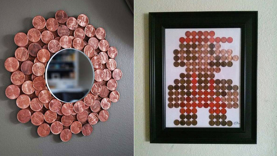 29 Super Cool DIYs With Pennies