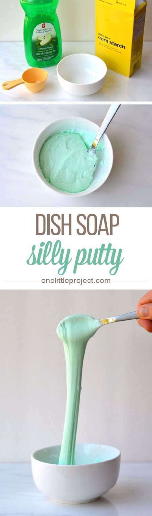 Best DIY Slime Recipes - Dish Soap Silly Putty - Cool and Easy Slime Recipe and Tutorials - Ideas Without Glue, Without Borax, For Kids, With Liquid Starch, Cornstarch and Laundry Detergent - How to Make Slime at Home - Fun Crafts and DIY Projects for Teens, Kids, Teenagers and Teens - Galaxy and Glitter Slime, Edible Slime, Rainbow Colored Slime, Shaving Cream recipes and more fun crafts and slimes #slimerecipes #slime #diyslime #teencrafts