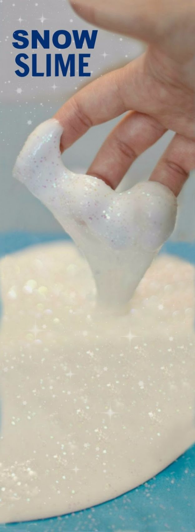 Best DIY Slime Recipes - Snow Slime - Cool and Easy Slime Recipe and Tutorials - Ideas Without Glue, Without Borax, For Kids, With Liquid Starch, Cornstarch and Laundry Detergent - How to Make Slime at Home - Fun Crafts and DIY Projects for Teens, Kids, Teenagers and Teens - Galaxy and Glitter Slime, Edible Slime, Rainbow Colored Slime, Shaving Cream recipes and more fun crafts and slimes #slimerecipes #slime #diyslime #teencrafts