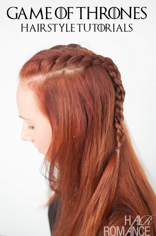 Easy Braids With Tutorials - Game Of Thrones Braid - Cute Braiding Tutorials for Teens, Girls and Women - Easy Step by Step Braid Ideas - Quick Hairstyles for School - Creative Braids for Teenagers - Tutorial and Instructions for Hair Braiding