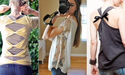 T-Shirt Makeovers - Fun Upcycle Ideas for Tees - How To Make Simple Awesome Summer Style Projects - Cute Sleeve and Neckline Ideas - Cheap and Easy Ways To Upcycle Tshirts for Fun Clothes and Fashion - Quick Projects for Teens and Teenagers on A Budget http://diyprojectsforteens.com/t-shirt-makeovers