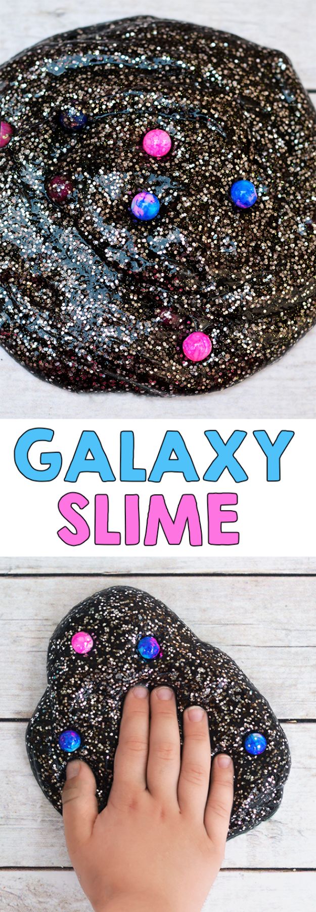 Galaxy DIY Crafts - Galaxy Slime - Easy Room Decor, Cool Clothes, Fun Fabric Ideas and Painting Projects - Food, Cookies and Cupcake Recipes - Nebula Galaxy In A Jar - Art for Your Bedroom - Shirt, Backpack, Soap, Decorations for Teens, Kids and Adults 