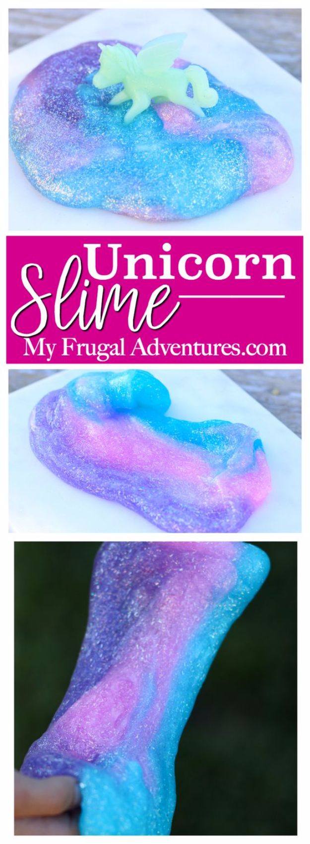 Borax Free Slime Recipes - Easy Unicorn Slime Without Borax - Safe Slimes To Make Without Glue - How To Make Fluffy Slime With Shaving Cream - Easy 3 Ingredients Glitter Slime, Clear, Galaxy, Best DIY Slime Tutorials With Step by Step Instructions #slimerecipes #slime #kidscrafts #teencrafts