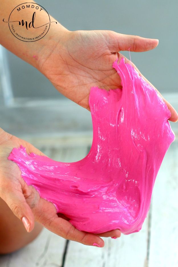 Easy Glitter Slime Recipe Without Borax