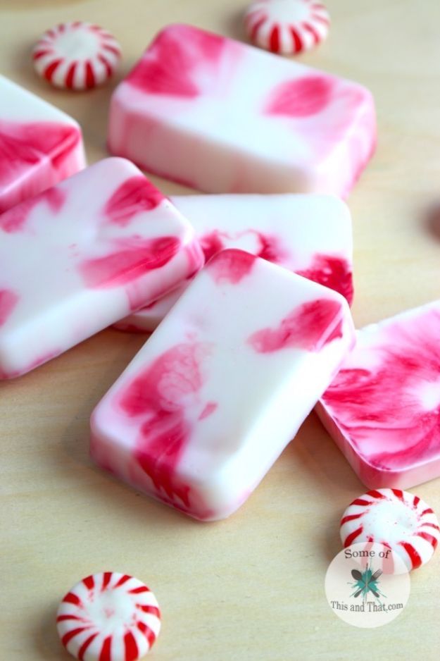 Soap Recipes DIY - DIY Peppermint Soap - DIY Soap Recipe Ideas - Best Soap Tutorials for Soap Making Without Lye - Easy Cold Process Melt and Pour Tips for Beginners - Crockpot, Essential Oils, Homemade Natural Soaps and Products - Creative Crafts and DIY for Teens, Kids and Adults #soaprecipes #diygifts #soapmaking