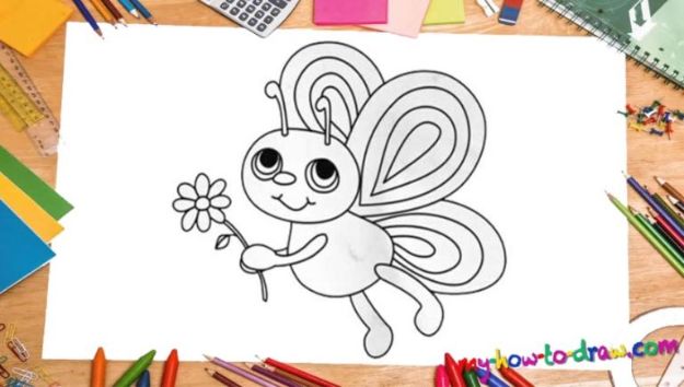 100 How To Draw Tutorials - Draw A Butterfly Quickly and Easily - Eyes, Hair, Face, Lips, People, Animals, Hands - Step by Step Drawing Tutorial for Beginners - Free Easy Lessons